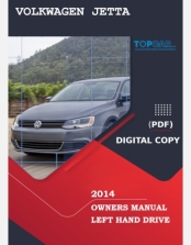 VOLKSWAGEN JETTA 2014 OWNERS MANUAL
